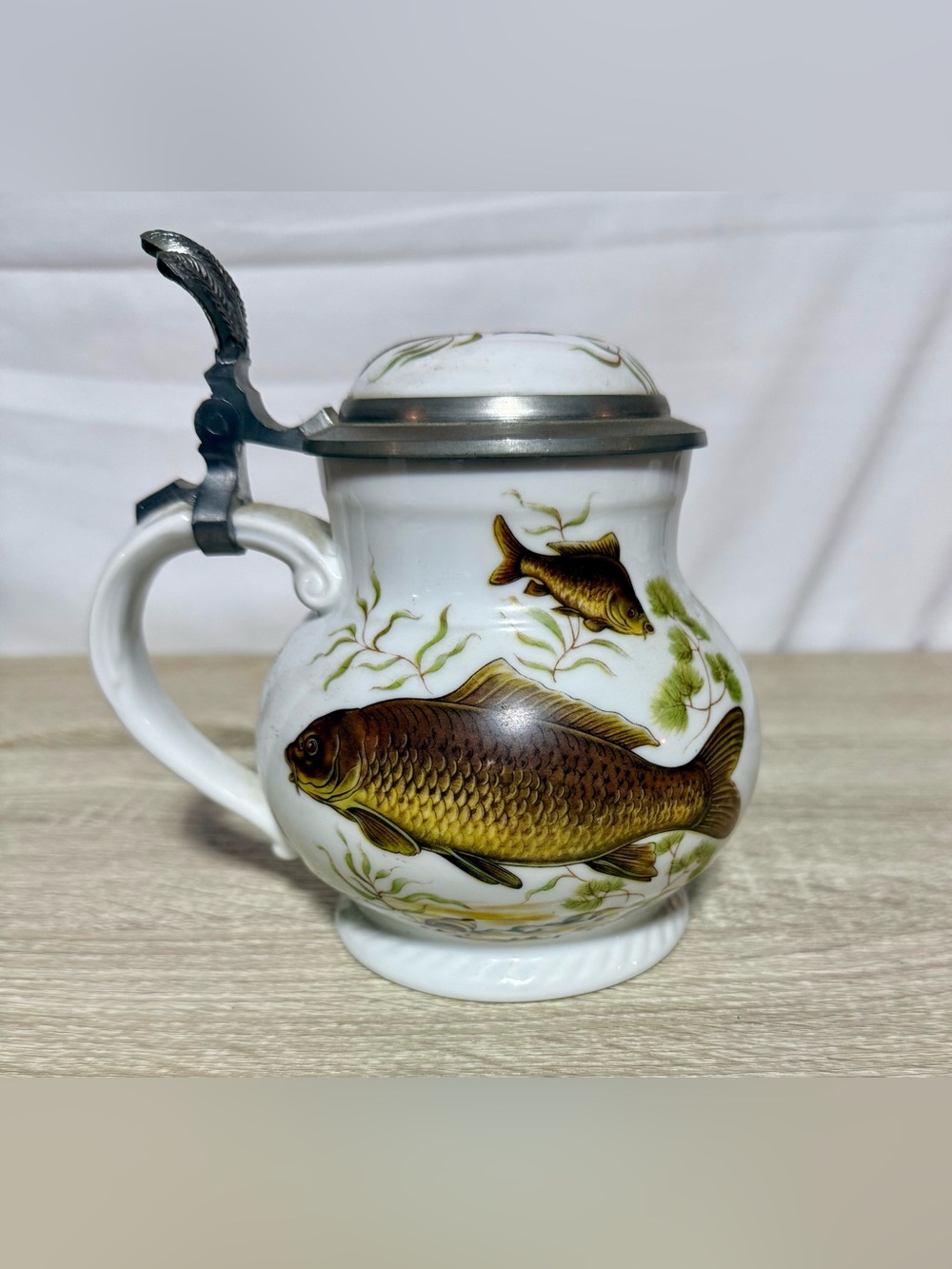 Vintage Royal Bavaria Germany Original Modell Alt Tettau Lidded Teapot Stein